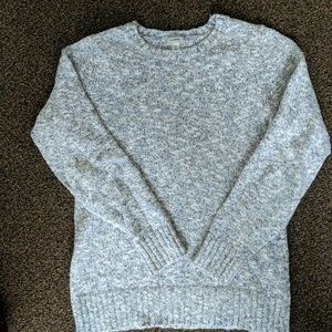 L.L.Bean cozy gray sweater
